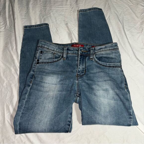 Guess Curvy Mid Rise Skinny Beyla Fit Jean Size 26x25 - Picture 1 of 8